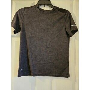 Boys Size Large Dri-Works Tshirt Grey and Black 10-12